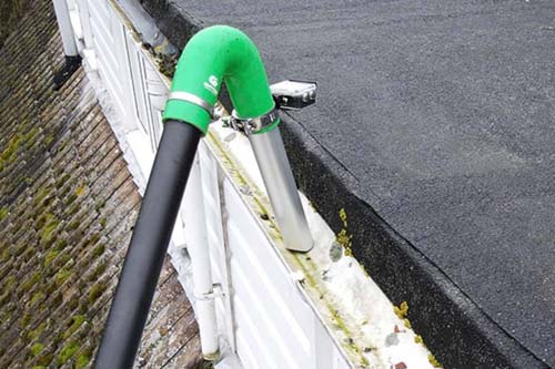 Gutter cleaning vaccuum in Spalding
