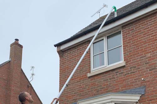 Domestic gutter cleaning in Spalding